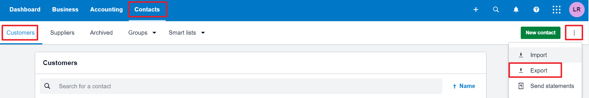 2023-11-17 16 12 23 export customers from Xero.png